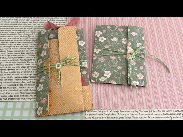 One Sheet Wonder - Two Piece Folio & Mini Folder Set | 12x12 Paper | TUTORIAL