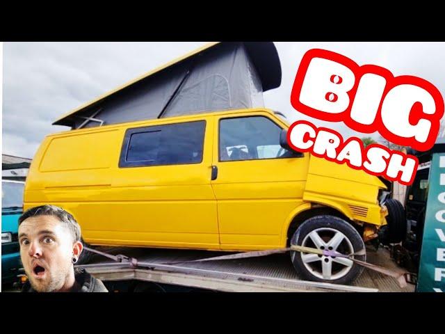 We Have A Crashed Van  #vwt4