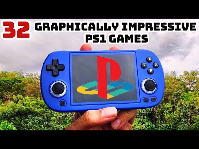 32 Graphically Impressive PS1 Games Played on ANBERNIC RG40XX H