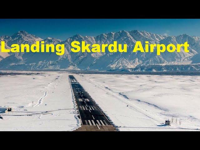 Landing at Skardu Airport #SHORTS