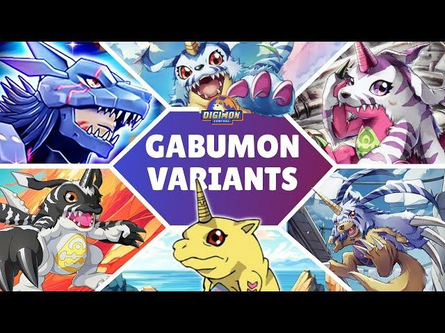 Gabumon - All Variants