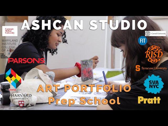 Ashcan Studio- ART PORTFOLIO Prep School-thousands of ACCEPTED STUDENTS! SVA, PRATT, COOPER, RISD...