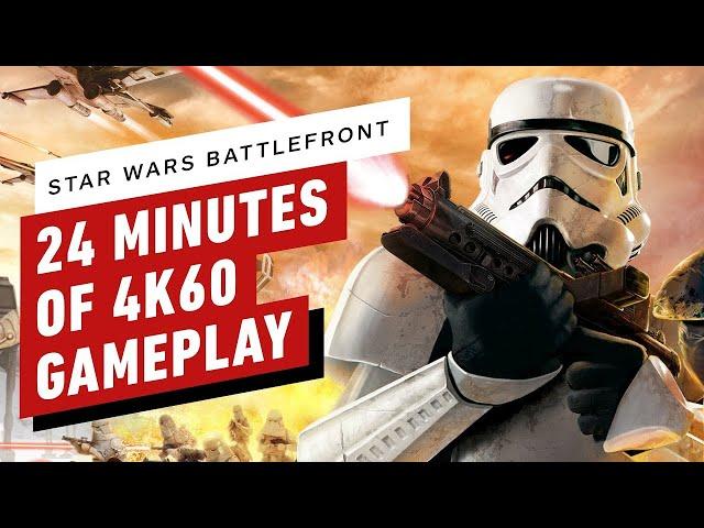 Star Wars: Battlefront Classic Collection Gameplay (4K 60FPS)