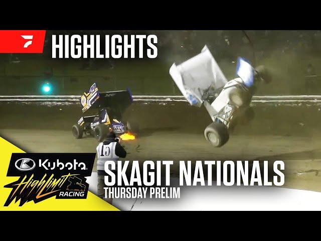 Skagit Nationals Night #1 | Kubota High Limit Racing at Skagit Speedway 8/29/24 | Highlights