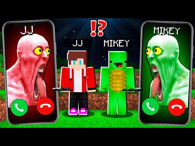 JJ Creepy Shy Guy vs Mikey Shy Guy CALLING to MIKEY and JJ at 3am ! - in Minecraft Maizen