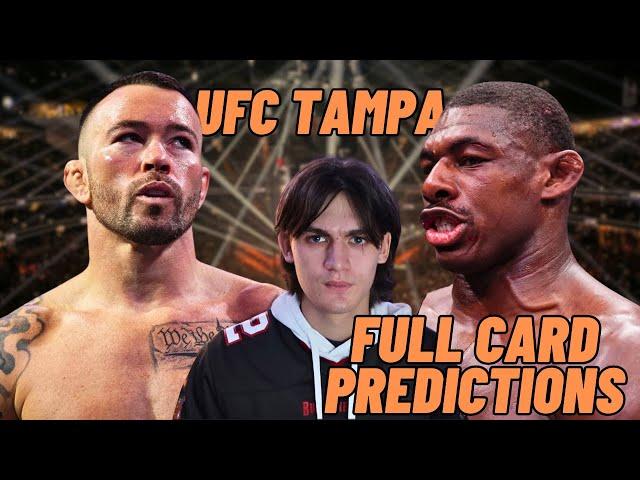 UFC Fight Night Covington vs. Buckley Full Card Predictions!