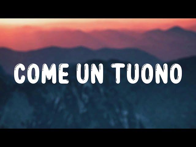 Rose Villain - COME UN TUONO feat. Guè (Sanremo 2024) | Testo/Lyrics