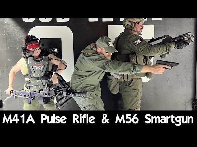 M41A Pulse Rifle & M56 Smartgun