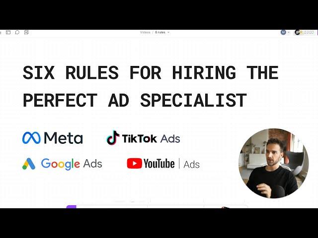 6 Rules to Hiring the Perfect Media Buyer or Agency