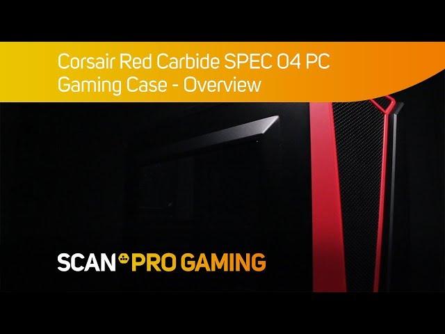 Corsair Red Carbide SPEC 04 PC Gaming Case - Overview