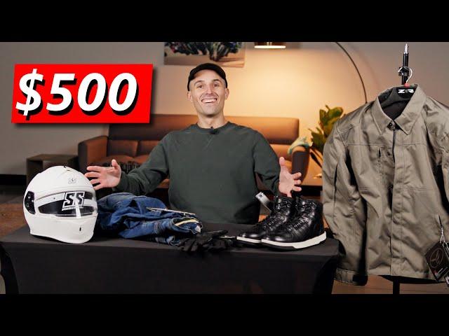 Best Beginner Motorcycle Gear ON A BUDGET in 2023!