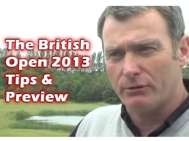 3 x British Open Golf tips - from Stephen Hammill, Lisburn Golf Club.  Open Championship 2013