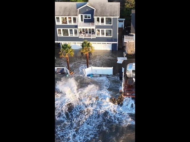 Puget Sound Waves Push Into Seattle Suburb