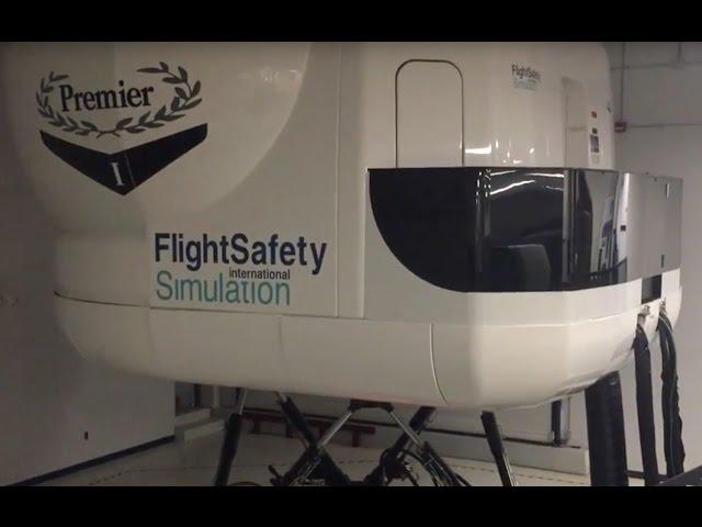 Wichita ILS and a Beechcraft Premier full motion Simulator