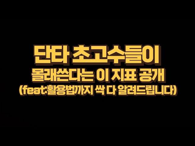 단타 초고수들이 몰래쓴다는  "꿀"지표 설정법부터 활용법까지 싹 다 알려드립니다(feat:파로스아이바이오 이 지표로 상한가 먹음)