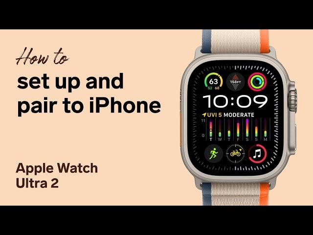 How to pair and set up Apple Watch Ultra 2 with iPhone