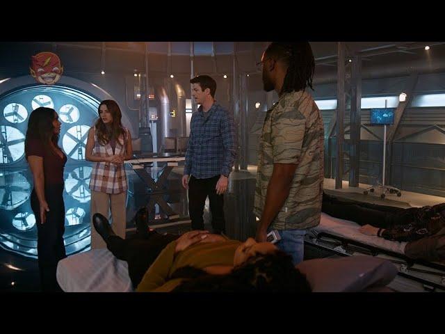 Iris and Nia in Coma | The Flash 9x07 Scene