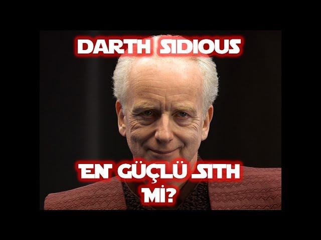 Darth Sidious / Palpatine Ne Kadar Güçlü? - Star Wars 101