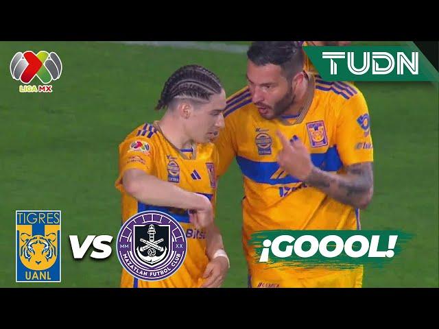 ¡GOLAZO DE MARCELO! La prende perfecto | Tigres 1-0 Mazatlán | CL2024 - Liga Mx J12 | TUDN