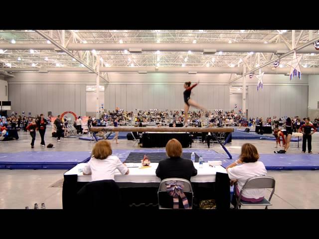 Nicole Shapiro - 2012 JO Nationals, Beam