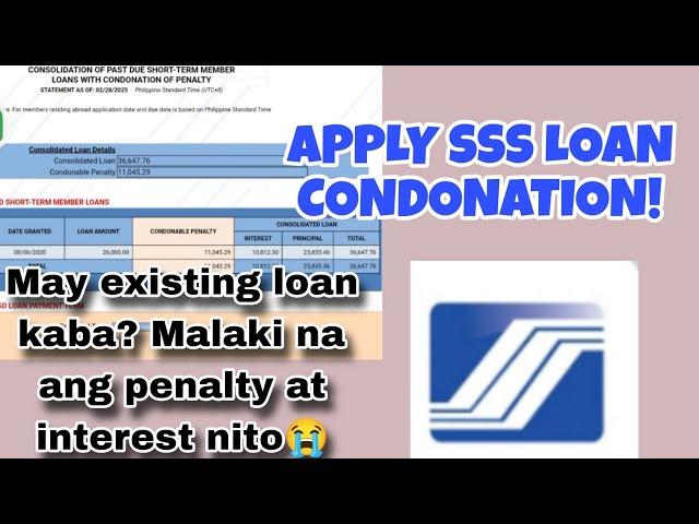 Part 5. Paano mag apply ng loan penalty condonation sa sss?@RKWILLOW