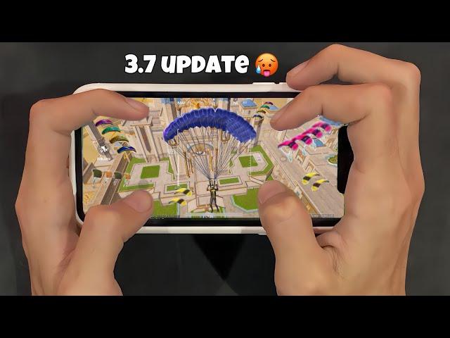 3.7 UPDATE PUBG Erangel Gameplay Is Here IPHONE 11 HANDCAM Smooth + Extreme PUBG TEST IN 2025 ️