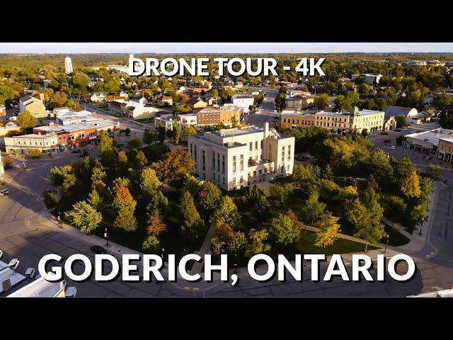  Soaring Over Goderich, Ontario  | Stunning 4K Drone Views 