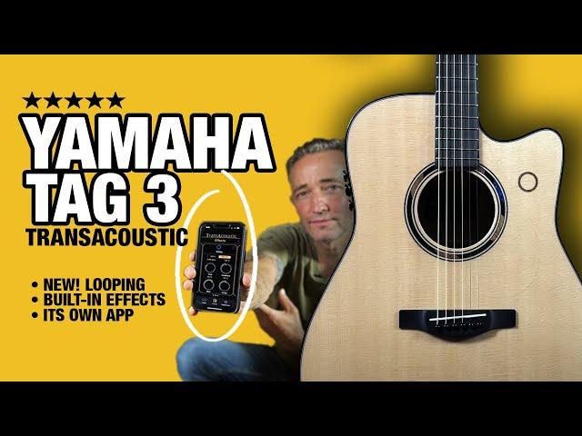 The Most Unique Guitar We've Ever Played – Yamaha TAG3 Cutaway Transacoustic