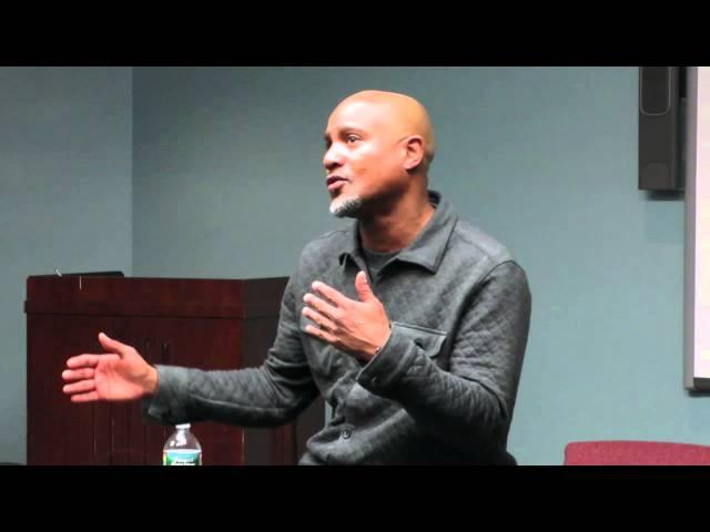 Walking Dead star Seth Gilliam talks to drama students about dealing with rejection