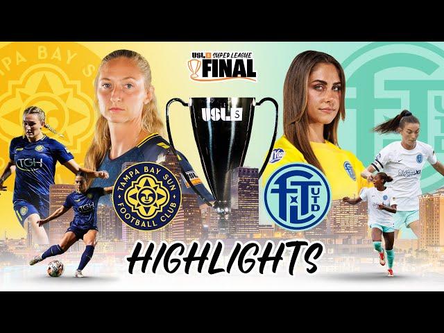 6.14.2025 | Tampa Bay Sun FC vs. Fort Lauderdale United FC - Game Highlights