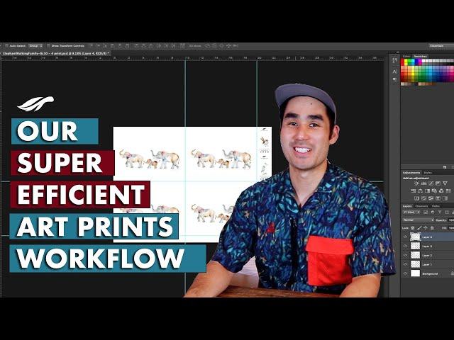 Our Printer Settings for Printing Watercolor Art Prints from Home