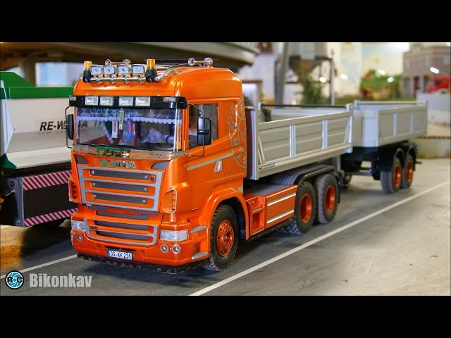 MEGA RC TRUCK AND CONSTRUCTION MODELS AT MTC OSNABRÜCK! RC SCANIA, RC MAN, RC TRUCKS, RC US TRUCK