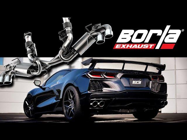 "Like a Symphony" — Borla Exhaust for the 2020-2024 Chevrolet Corvette C8