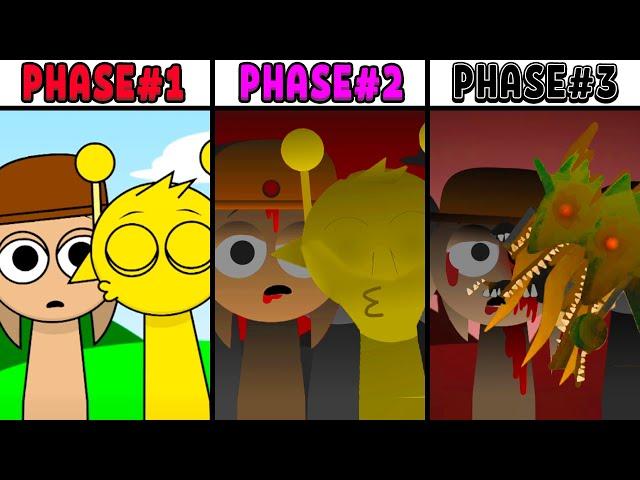 All Reactions and Phases In Incredibox Sprunki Sinner Edition! Phase 1 VS Phase 2 VS Phase 3