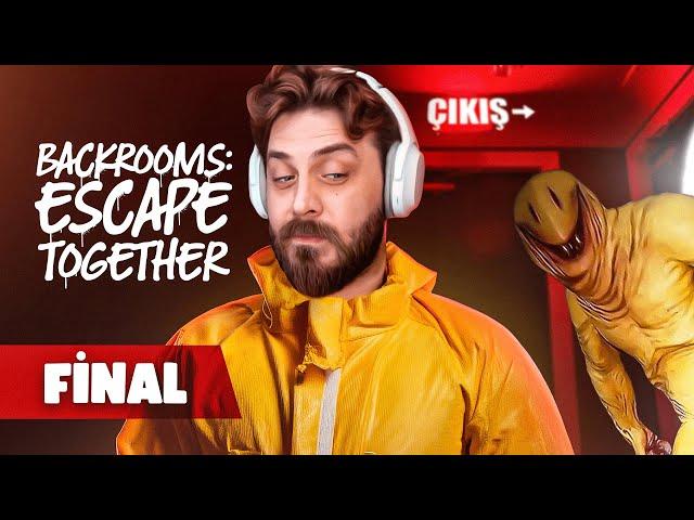 AKLIN SINIRLARINI ZORLAYAN ODA! | BACKROOMS: ESCAPE TOGETHER | FİNAL