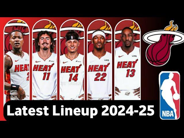 New UPDATE Miami Heat ROSTER | POSSIBLE STARTING LINEUP 2024-2025