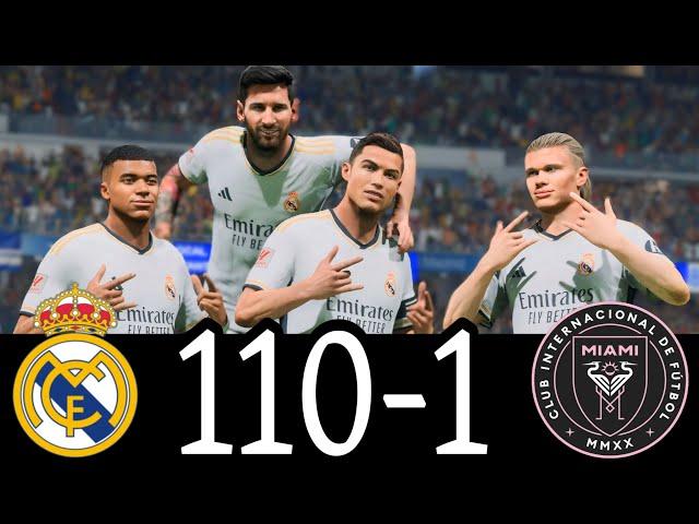 FC 24 -MESSI RONALDO NEYMAR & MBAPPE | ALL STARS |  AL NASSR 100-0 MANCHESTER UNITED