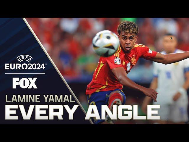 Lamine Yamal becomes the YOUNGEST player to score in Euros history with a STUNNING strike vs. France