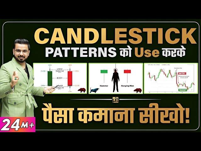 Free Complete Candlestick Patterns Course | Episode 1 | All Single Candlesticks | Technical Analysis