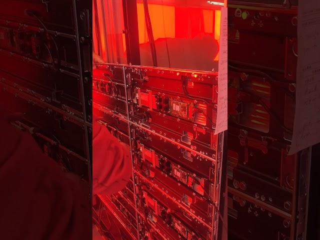 Indoor ultra-thin HD LED display factory installation #indoorledscreen #hdleddisplayfactory#ledwalls