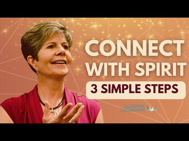 TRAIN YOURSELF TO CONNECT TO SPIRIT WITH THESE SIMPLE STEPS(3 MINUTE MEDITATION!)