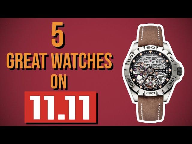 5 great watches to take a look at during 11.11 AliExpress sale | Cadisen,  Boderry, San Martin...