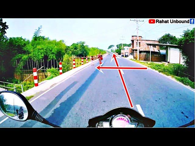 Risky Road Crossing captured by Rahat Unbound  EP- 2 | #shorts