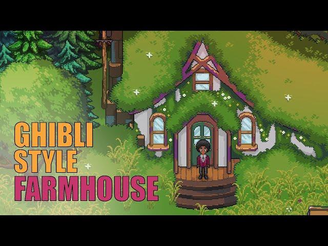 Ghibli Style Farmhouse - Full Design Process