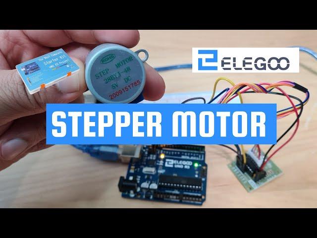 Stepper Motor Arduino Tutorial - Elegoo The Most Complete Starter Kit