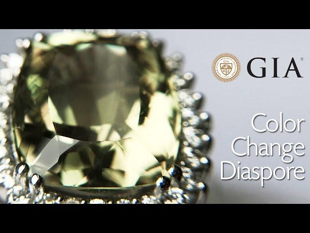 *GIA* Ultra Rare 19.42ct Color Change Diaspore Ring - Paul Reinhard