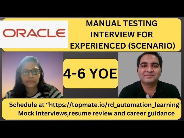 Manual Testing Interview Questions and Answers| Testing Interview Questions | RD Automation Learning