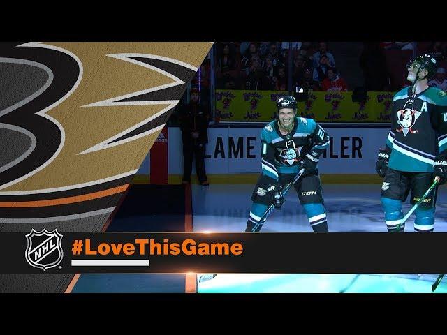 Anaheim honors Michael Lu as '21st Duck'