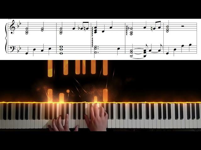 Autumn Leaves - Easy Jazz Piano | Piano Cover + Sheets