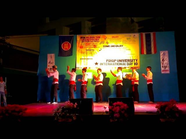 International day of 2012, Payap university, Turkmen traditional dance.